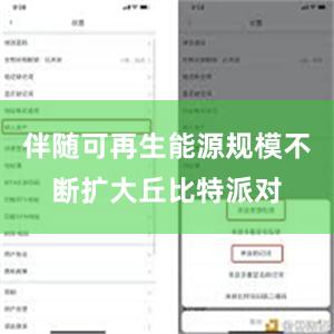 伴随可再生能源规模不断扩大丘比特派对